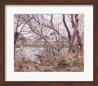 The Banks of the Oise, near Pontoise, Cloudy Weather, 1878 Fine Art Print
