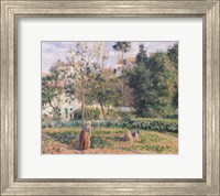 Vegetable Garden at the Hermitage, Pontoise, 1879 Fine Art Print