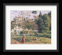 Vegetable Garden at the Hermitage, Pontoise, 1879 Fine Art Print