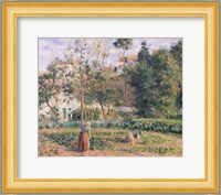 Vegetable Garden at the Hermitage, Pontoise, 1879 Fine Art Print