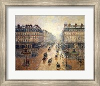 Avenue de L'Opera, Paris, 1898 Fine Art Print