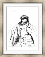 Portrait of Cezanne, 1874 Fine Art Print