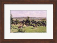 Hillside of Vesinet, Yvelines, 1871 Fine Art Print