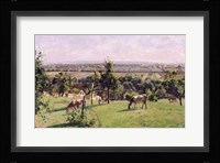 Hillside of Vesinet, Yvelines, 1871 Fine Art Print