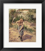 Woman Digging in an Orchard, 1882 Fine Art Print