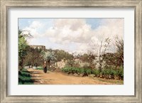 View from Louveciennes, 1869-70 Fine Art Print