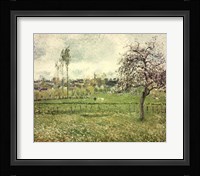 Meadow at Eragny, 1885 Fine Art Print