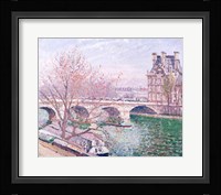 The Pont-Royal and the Pavillon de Flore, 1903 Fine Art Print