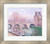 The Pont-Royal and the Pavillon de Flore, 1903 Fine Art Print
