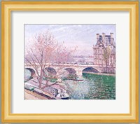 The Pont-Royal and the Pavillon de Flore, 1903 Fine Art Print