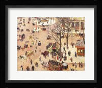 Place du Theatre Francais, 1898 Fine Art Print