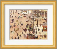 Place du Theatre Francais, 1898 Fine Art Print