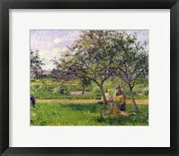 The Wheelbarrow, Orchard, c.1881 Fine Art Print