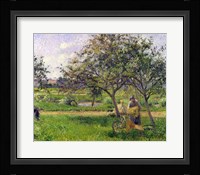 The Wheelbarrow, Orchard, c.1881 Fine Art Print