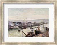 Saint-Sever Port, Rouen, 1896 Fine Art Print