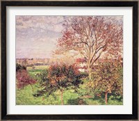 Autumn morning at Eragny, 1897 Fine Art Print
