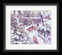 Effet de Neige a Montfoucault, 1882 Fine Art Print
