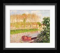 Sunset at Moret-sur-Loing, 1901 Fine Art Print