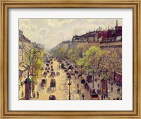 Boulevard Montmartre, Spring, 1897 Fine Art Print