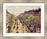 Boulevard Montmartre, Spring, 1897 Fine Art Print