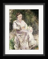 Portrait of Julie Velay, Wife of the Artist, c.1874 Fine Art Print