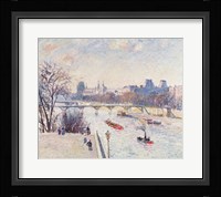 The Louvre, 1902 Fine Art Print