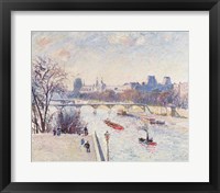 The Louvre, 1902 Fine Art Print