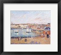 The Outer Harbour at Dieppe, 1902 Fine Art Print
