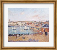 The Outer Harbour at Dieppe, 1902 Fine Art Print