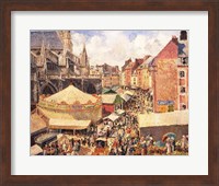The Fair in Dieppe, Sunny Morning, 1901 Fine Art Print