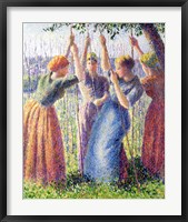 Women Planting Peasticks, 1891 Fine Art Print