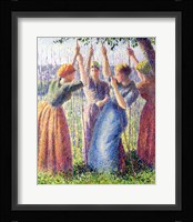 Women Planting Peasticks, 1891 Fine Art Print