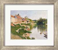The River Bank, Petit-Andely, 1886 Fine Art Print
