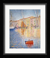 The Red Buoy, Saint Tropez, 1895 Fine Art Print