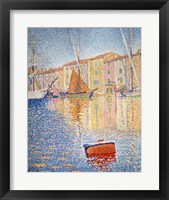 The Red Buoy, Saint Tropez, 1895 Fine Art Print