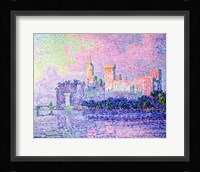 The Chateau des Papes, Avignon, 1900 Framed Print