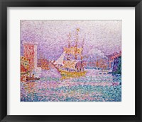 Harbour at Marseilles, c.1906 Fine Art Print