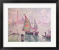 The Green Sail, Venice, 1904 Fine Art Print