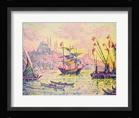 View of Constantinople, 1907 Framed Print