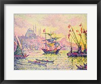 View of Constantinople, 1907 Framed Print
