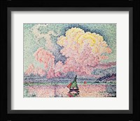 Antibes, the Pink Cloud, 1916 Framed Print