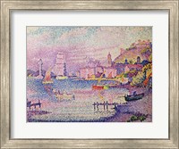 Leaving the Port of Saint-Tropez, 1902 Fine Art Print