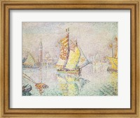 The Yellow Sail, Venice, 1904 Fine Art Print