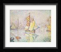 The Yellow Sail, Venice, 1904 Fine Art Print