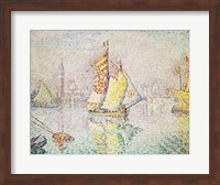 The Yellow Sail, Venice, 1904 Fine Art Print