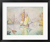 The Yellow Sail, Venice, 1904 Fine Art Print
