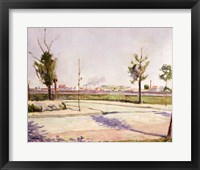 The Road to Gennevilliers, 1883 Fine Art Print