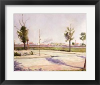 The Road to Gennevilliers, 1883 Fine Art Print