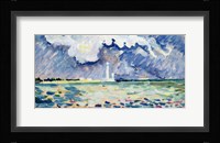 The Lighthouse at Gatteville Fine Art Print