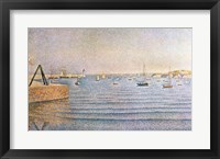The Harbour at Portrieux, 1888 Fine Art Print
